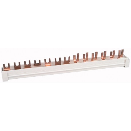 Eaton-moeller Z-GSV-10/3P+N/12H-U Y7-274401 EATON ELECTRIC Phase busbar, 4-phases, 10qmm, fork connector+pin, 12SU