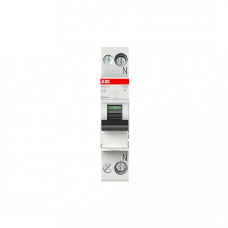 ABB 2CSS275101R0024 2CSS275101R0024 ABB Miniature circuit breaker SN201 2P C 2 A
