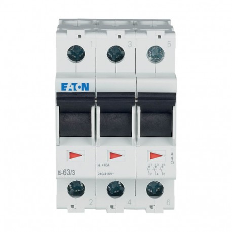 Eaton-moeller IS-63/3 Y7-276276 EATON ELECTRIC Main switch, 240 V, 63A, 3HP