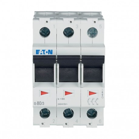 Eaton-moeller IS-80/3 Y7-276280 EATON ELECTRIC Main switch, 240 V, 80A, 3HP
