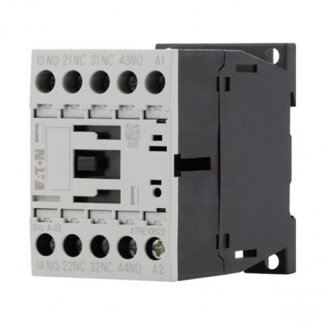 Eaton-moeller DILA-22(*VDC) EATON ELECTRIC Control relays, 12VDC, 8 DI(2 AI), 4 DO relays, Clock