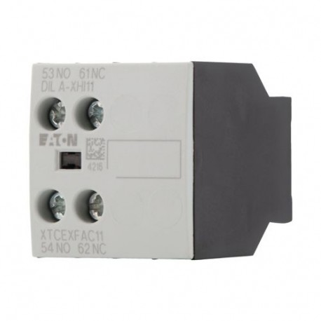 Eaton-moeller DILA-XHI11 Y7-276421 EATON ELECTRIC Auxiliary contact module, 1NO+1N/C, surface mounting, screw conne..