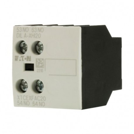 Eaton-moeller DILA-XHI20 Y7-276422 EATON ELECTRIC Auxiliary contact module, 2N/O, surface mounting, screw connection