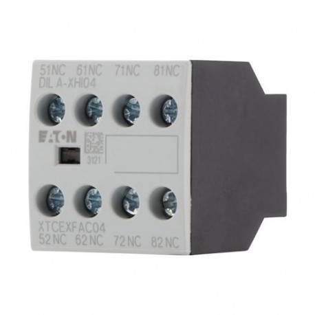 Eaton-moeller DILA-XHI04 Y7-276424 EATON ELECTRIC Auxiliary contact module, 4 N/C, surface mounting, screw connecti..