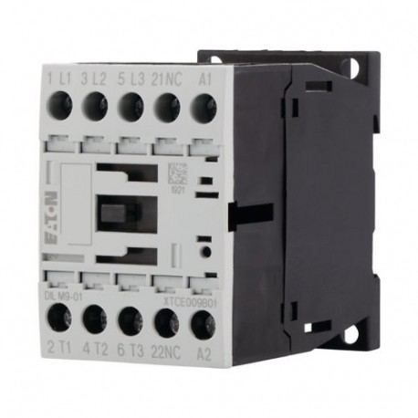 Eaton-moeller DILM9-01(208V60HZ) Y7-276719 EATON ELECTRIC Contactor, 3p+1N/C, 4kW/400V/AC3