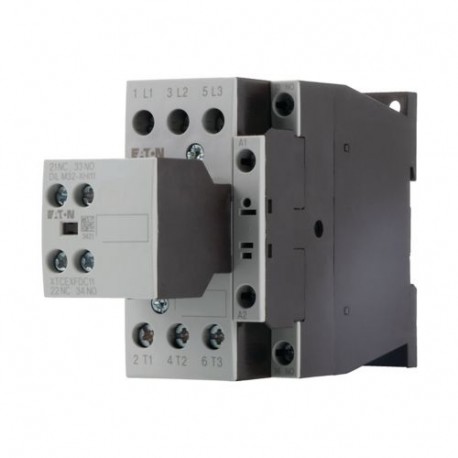 Eaton-moeller DILM25-21(230V50HZ,240V60HZ) Y7-277196 EATON ELECTRIC Contactor, 3p+2N/O+1N/C, 11kW/400V/AC3