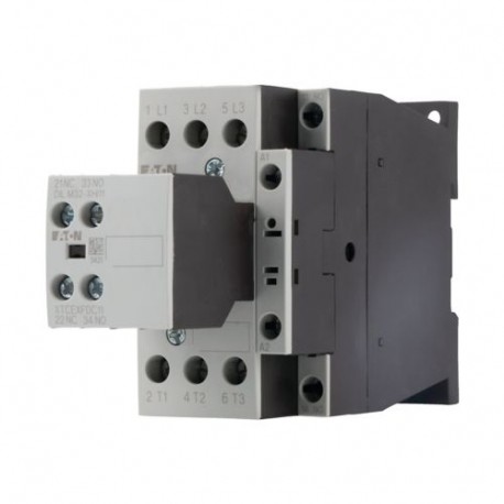 Eaton-moeller DILM32-21(230V50HZ,240V60HZ) Y7-277324 EATON ELECTRIC Contactor, 3p+2N/O+1N/C, 15kW/400V/AC3