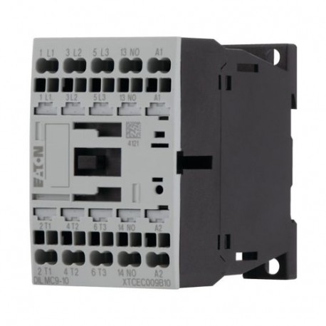 Eaton-moeller DILMC9-10(24VDC) EATON ELECTRIC Contactor, 3p+1N/O, 4kW/400V/AC3