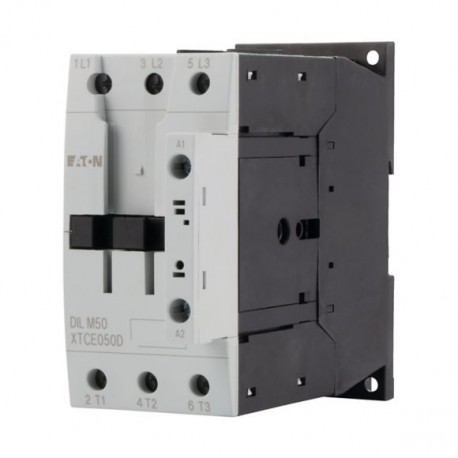 Eaton-moeller DILM50(115V60HZ) XTCE050D00CX EATON ELECTRIC Contactor, 3p, 22kW/400V/AC3