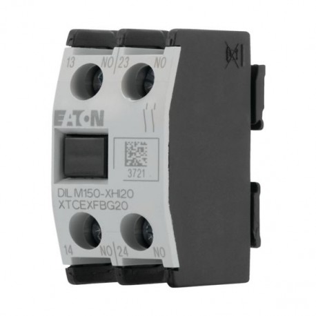 EATON - MOELLER DILM150-XHI20 DILM150-XHI20 277945 Y7-277945 EATON ELECTRIC Auxiliary contact module, 2N/O