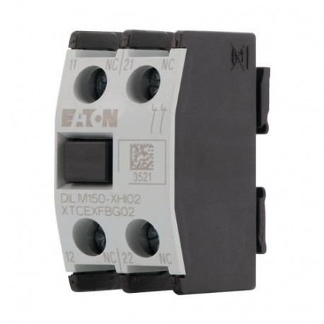EATON - MOELLER DILM150-XHI02 DILM150-XHI02 277947 Y7-277947 EATON ELECTRIC Auxiliary contact module, 2 N/C