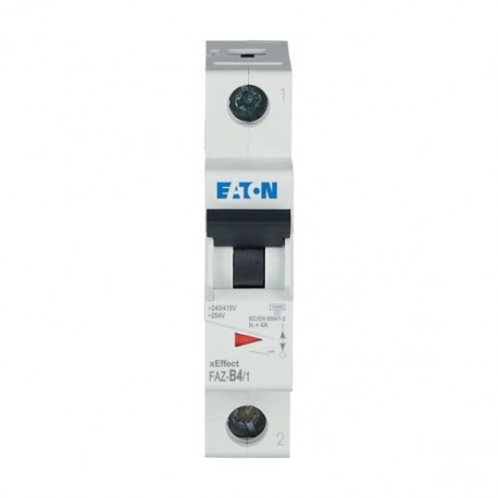 Eaton-moeller FAZ-B4/1 Y7-278527 EATON ELECTRIC Miniature circuit breaker (MCB), 4A, 1p, B-Char, AC