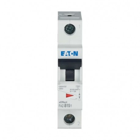 Eaton-moeller FAZ-B15/1 Y7-278534 EATON ELECTRIC Miniature circuit breaker (MCB), 15A, 1p, B-Char, AC