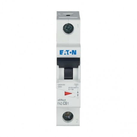 Eaton-moeller FAZ-C8/1 Y7-278556 EATON ELECTRIC Miniature circuit breaker (MCB), 8A, 1p, C-Char, AC