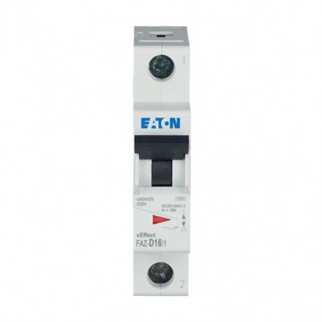Eaton-moeller FAZ-D16/1 Y7-278584 EATON ELECTRIC Over current switch, 16A, 1p, D-Char, AC