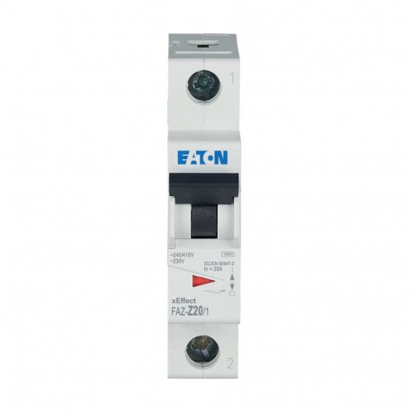 Eaton-moeller FAZ-Z20/1 Y7-278627 EATON ELECTRIC Over current switch, 20A, 1p, Z-Char, AC
