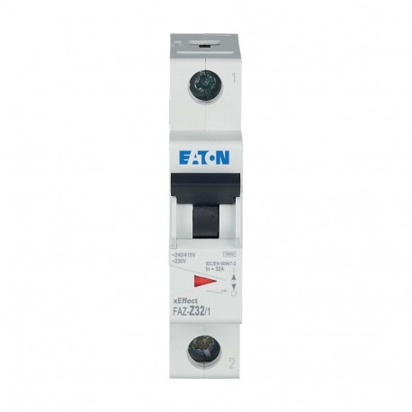 Eaton-moeller FAZ-Z32/1 Y7-278629 EATON ELECTRIC Over current switch, 32A, 1p, Z-Char, AC