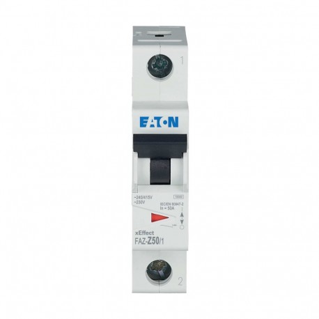 Eaton-moeller FAZ-Z50/1 Y7-278631 EATON ELECTRIC Over current switch, 50A, 1p, Z-Char, AC