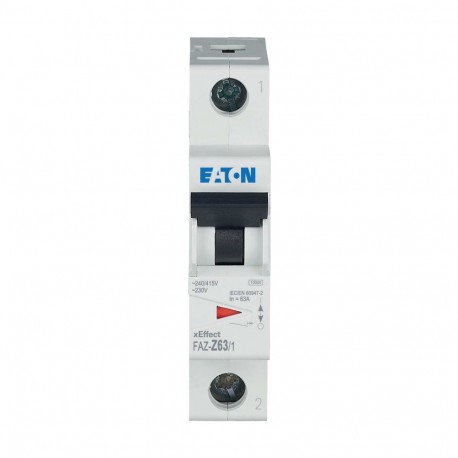 Eaton-moeller FAZ-Z63/1 Y7-278632 EATON ELECTRIC Over current switch, 63A, 1p, Z-Char, AC