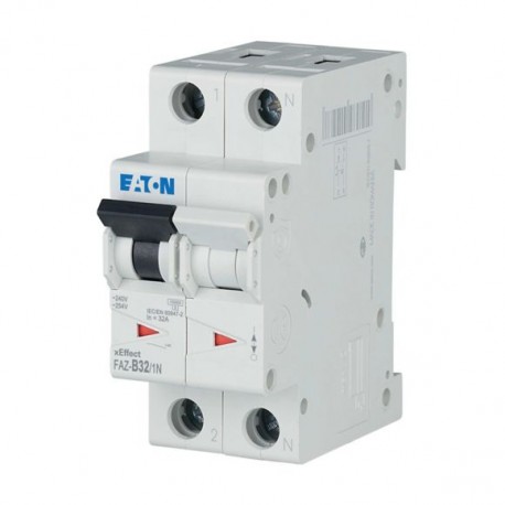 Eaton-moeller FAZ-B32/1N Y7-278651 EATON ELECTRIC Miniature circuit breaker (MCB), 32A, 1Np, B-Char, AC