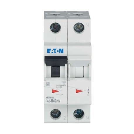 Eaton-moeller FAZ-B40/1N Y7-278652 EATON ELECTRIC Miniature circuit breaker (MCB), 40A, 1Np, B-Char, AC