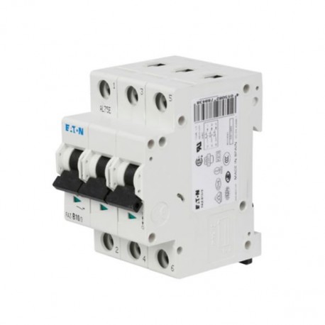 Eaton-moeller FAZ-D8/3 Y7-278891 EATON ELECTRIC Miniature circuit breaker (MCB), 8A, 3p, D-Char, AC