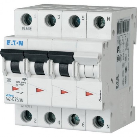 Eaton-moeller FAZ-B1,6/3N Y7-278936 EATON ELECTRIC Small circuit breaker