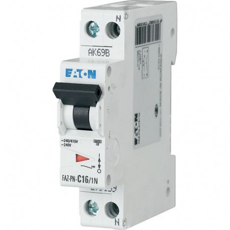 Eaton-moeller FAZ-PN-B40/1N Y7-279153 EATON ELECTRIC Miniature circuit breaker (MCB), 40A, 1Np, B-Char, AC