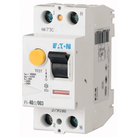 Eaton-moeller FI-25/2/003-A FI-25-2-003-A EATON ELECTRIC Residual current circuit breaker (RCCB), 25A, 2p, 30mA, ty..