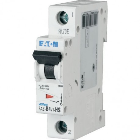 Eaton-moeller FAZ-B4/1-HS Y7-279274 EATON ELECTRIC Int. circuit breaker FAZ-NA, 4A, 1P, curve B UL