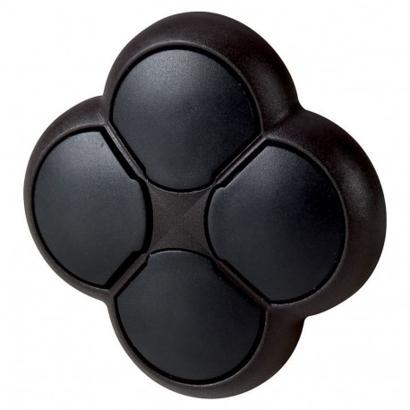 Eaton-moeller M22S-D4-S Y7-279412 EATON ELECTRIC 4-way pushbutton, black, momentary