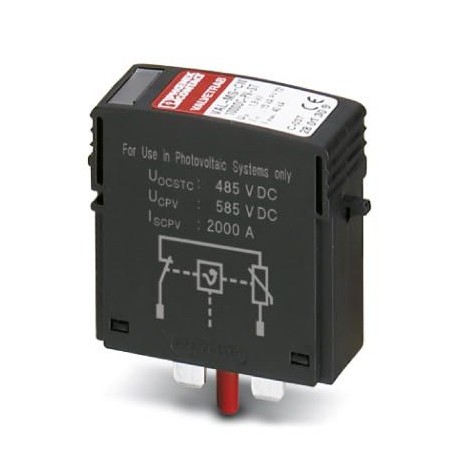 PHOENIX CONTACT VAL-MS 1000DC-PV-ST VAL-MS 1000DC-PV-ST 2800624 PHOENIX CONTACT Type 2 surge protection plug