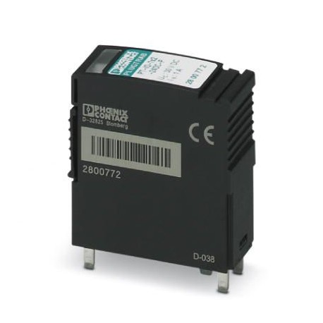 PHOENIX CONTACT PT-IQ-1X2-12DC-P PT-IQ-1X2-12DC-P 2800771 PHOENIX CONTACT Surge protection plug