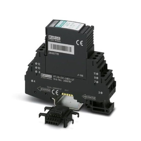Phoenix contact PT-IQ-2X1-24DC-UT Surge protection device