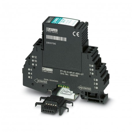 Phoenix contact PT-IQ-5-HF+F-12DC-UT Surge protection device