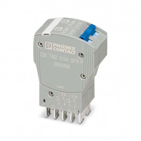 Phoenix contact CB TM2 0.5A SFB P Thermomagnetic device circuit breaker
