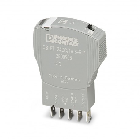 PHOENIX CONTACT CB E1 24DC/1A S-R P CB E1 24DC/1A S-R P 2800908 PHOENIX CONTACT Electronic device circuit breaker