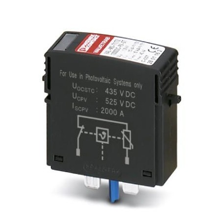PHOENIX CONTACT VAL-MS-T1/T2 1000DC-PV-ST VAL-MS-T1/T2 1000DC-PV-ST 2801162 PHOENIX CONTACT Type 1/2 surge protection plug
