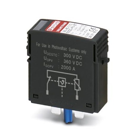PHOENIX CONTACT VAL-MS-T1/T2 600DC-PV-ST VAL-MS-T1/T2 600DC-PV-ST 2801165 PHOENIX CONTACT Type 1/2 surge protection plug