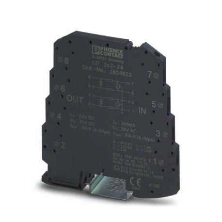 PHOENIX CONTACT LIT 2X2-24 LIT 2X2-24 2804623 PHOENIX CONTACT Surge protection device