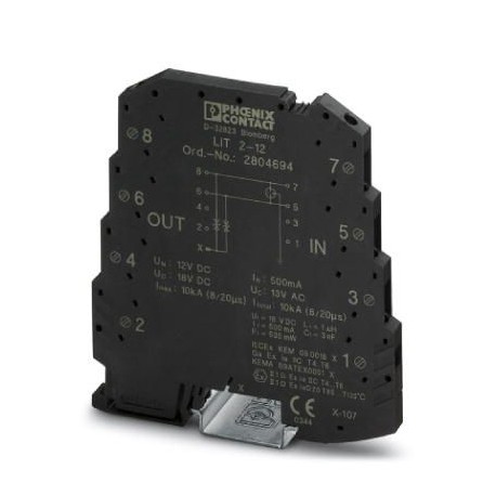 PHOENIX CONTACT LIT 2-12 LIT 2-12 2804694 PHOENIX CONTACT Surge protection device