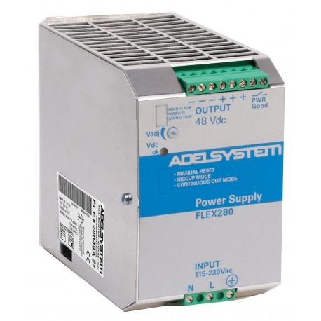 ADELSYSTEM 28048 FLEX28048A ADELSYSTEM Power Supply (Industrial Line) In:115-230Vac Out:48V 7.5 A