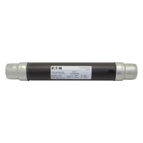 EATON - MOELLER 12TDLEJ63 12TDLEJ63 EATON ELECTRIC Fuse-link, medium voltage, 63 A, AC 12 kV, 2", 51 x 292 mm, back-up, DIN, with stri..