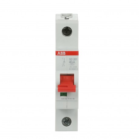 ABB 2CDD281101R0032 2CDD281101R0032 ABB SD201/32 Switch Disconnector 1P, 32A