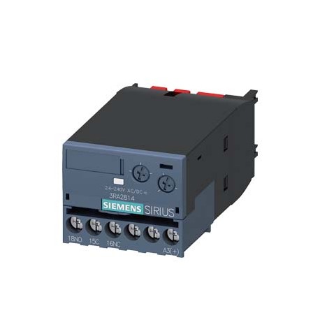 Siemens 3RA2814-1AW10 Solid-state time-delayed auxiliary switch OFF delay With control signal Relay 1 change..