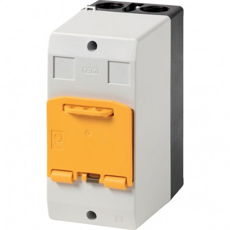 Eaton-moeller CI-PKZ01-SVB-V Y7-281944 EATON ELECTRIC Insulated enclosure, for PKZ01 +VHI, +padlocking feature yell..