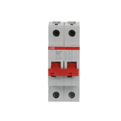 ABB 2CDD282101R0050 2CDD282101R0050 ABB SD202/50 Switch Disconnector 2P, 50A