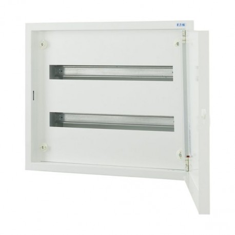 EATON - MOELLER BF-U-2/48-E BF-U-2/48-E 283052 Y7-283052 EATON ELECTRIC Complete flush-mounted flat distribution board, white, 24 SU per..