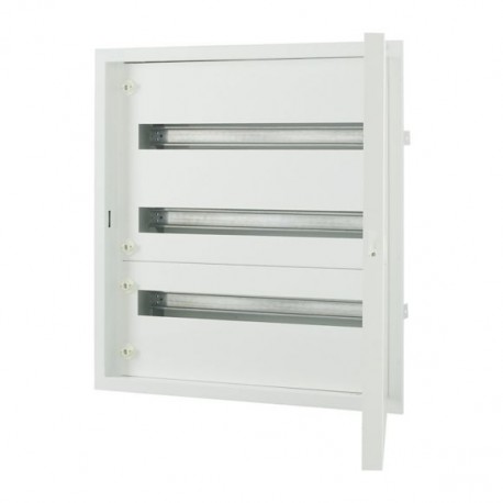 EATON - MOELLER BF-U-3/72-E BF-U-3/72-E 283053 Y7-283053 EATON ELECTRIC Complete flush-mounted flat distribution board, white, 24 SU per..