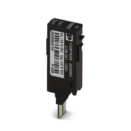 PHOENIX CONTACT CTM 2X1-12DC CTM 2X1- 12DC 2838584 PHOENIX CONTACT Surge protection plug